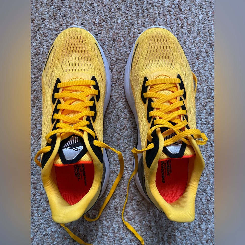 Saucony Women's Athletic Shoes in Vibrant Yellow